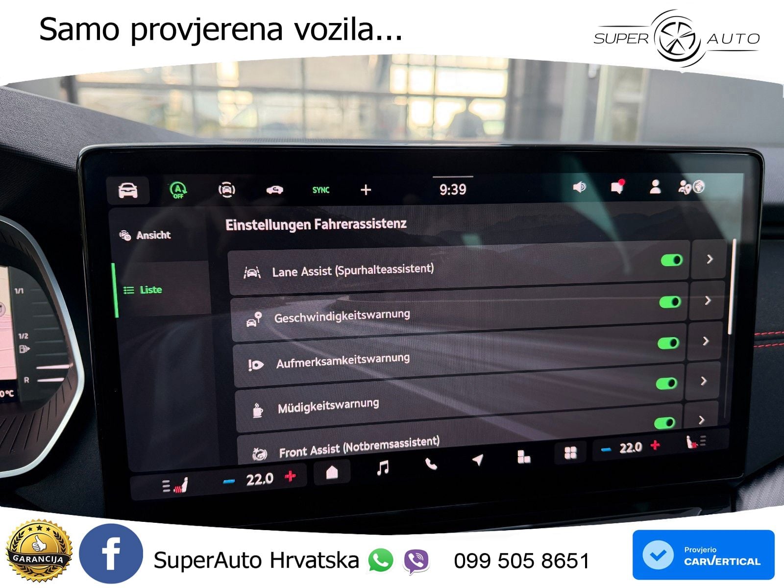 Škoda Octavia Combi RS 2.0 TSI (265 KS) DSG LED+GR SJED+ACC
