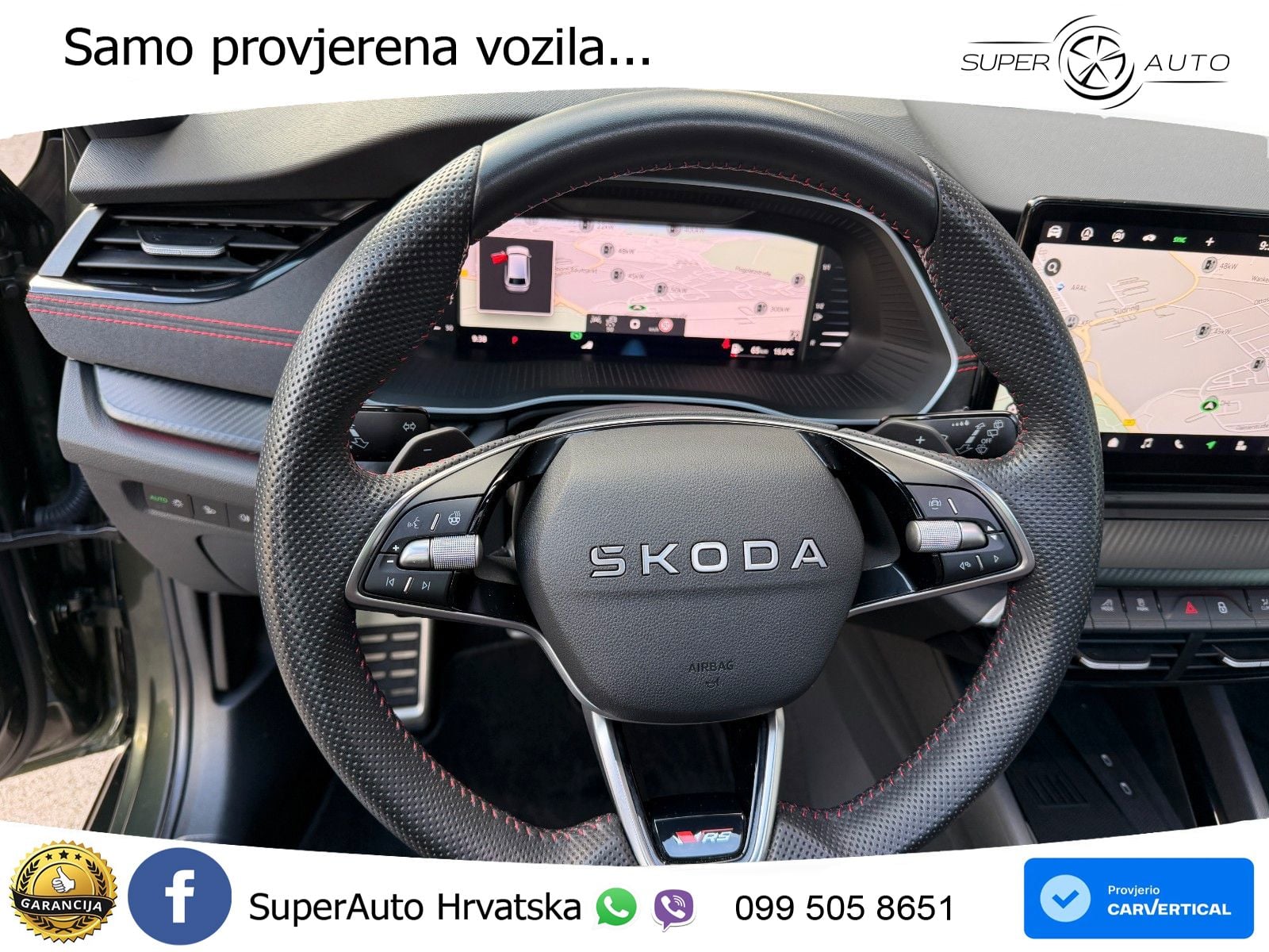 Škoda Octavia Combi RS 2.0 TSI (265 KS) DSG LED+GR SJED+ACC