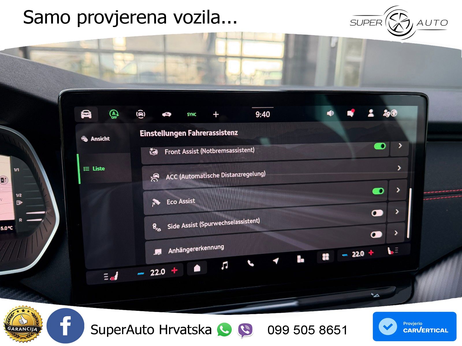Škoda Octavia Combi RS 2.0 TSI (265 KS) DSG LED+GR SJED+ACC