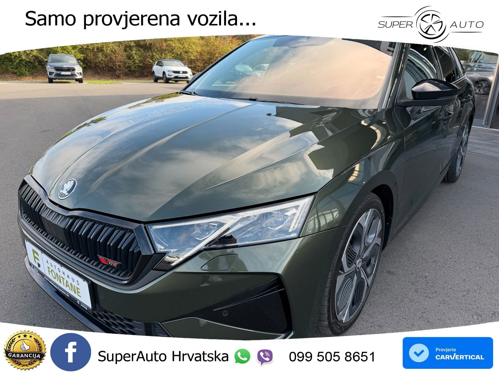 Škoda Octavia Combi RS 2.0 TSI (265 KS) DSG LED+GR SJED+ACC