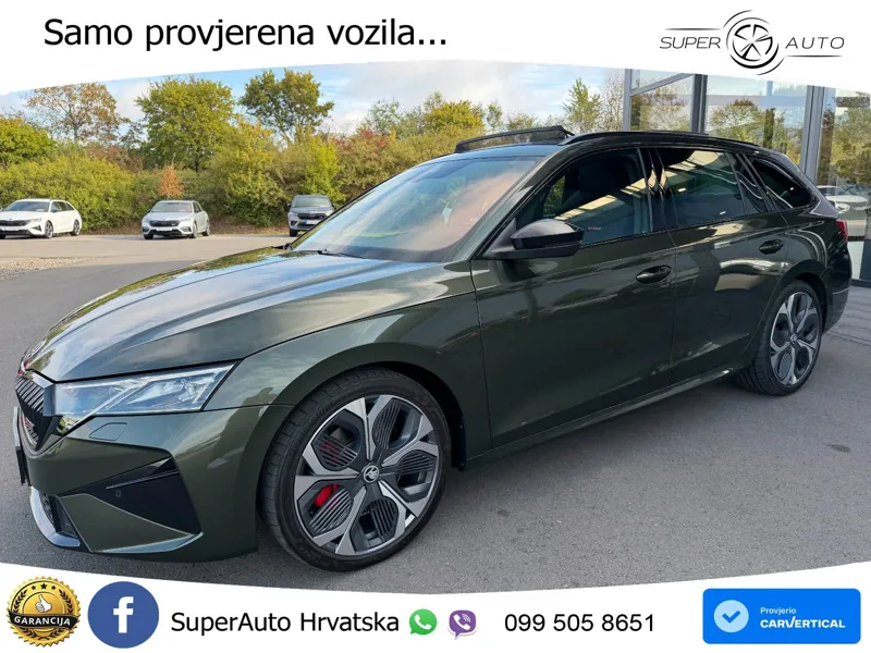 Škoda Octavia Combi RS 2.0 TSI (265 KS) DSG LED+GR SJED+ACC