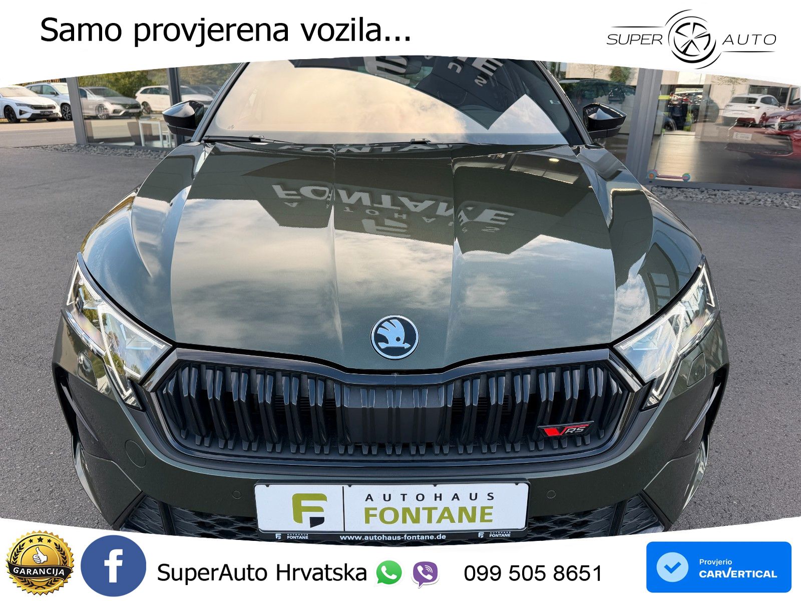 Škoda Octavia Combi RS 2.0 TSI (265 KS) DSG LED+GR SJED+ACC