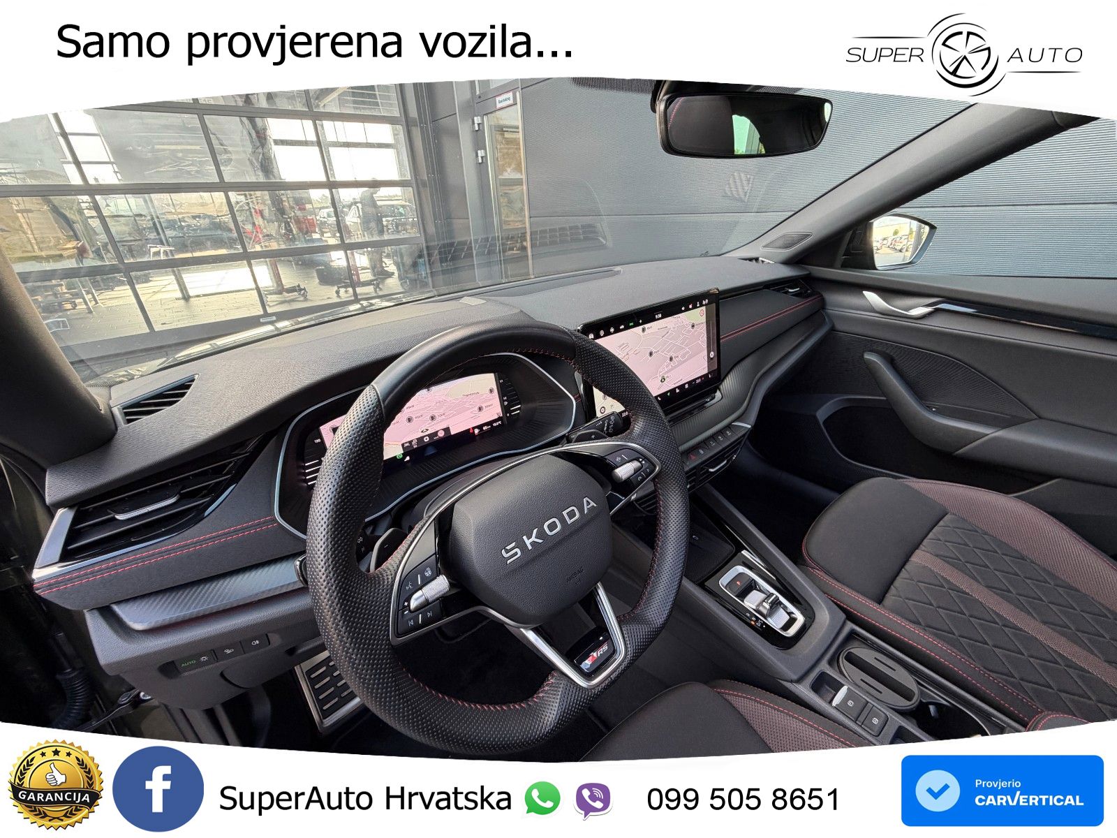Škoda Octavia Combi RS 2.0 TSI (265 KS) DSG LED+GR SJED+ACC