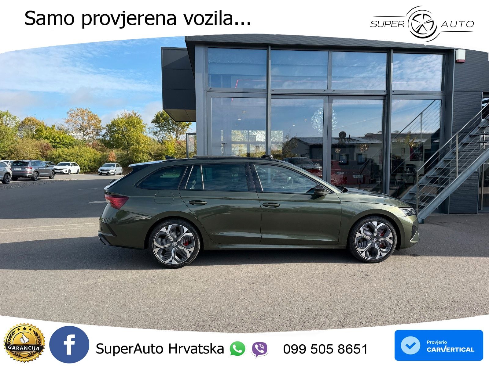 Škoda Octavia Combi RS 2.0 TSI (265 KS) DSG LED+GR SJED+ACC