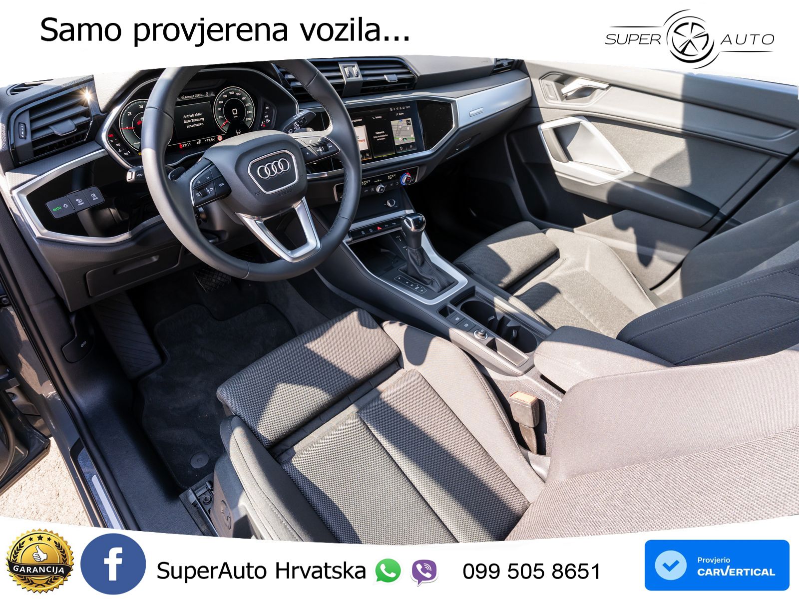 Audi Q3 40 TDI (193 KS) quattro S tronic advanced LED+GR SJED+ACC