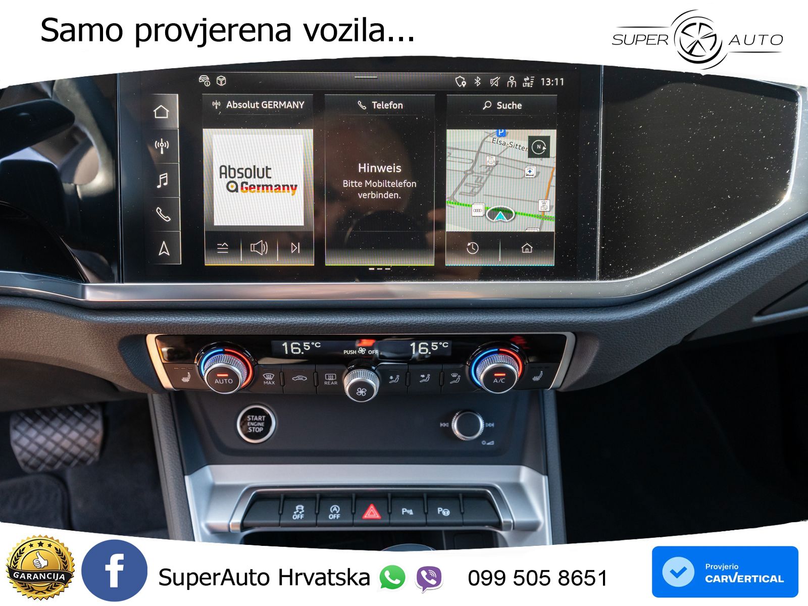 Audi Q3 40 TDI (193 KS) quattro S tronic advanced LED+GR SJED+ACC