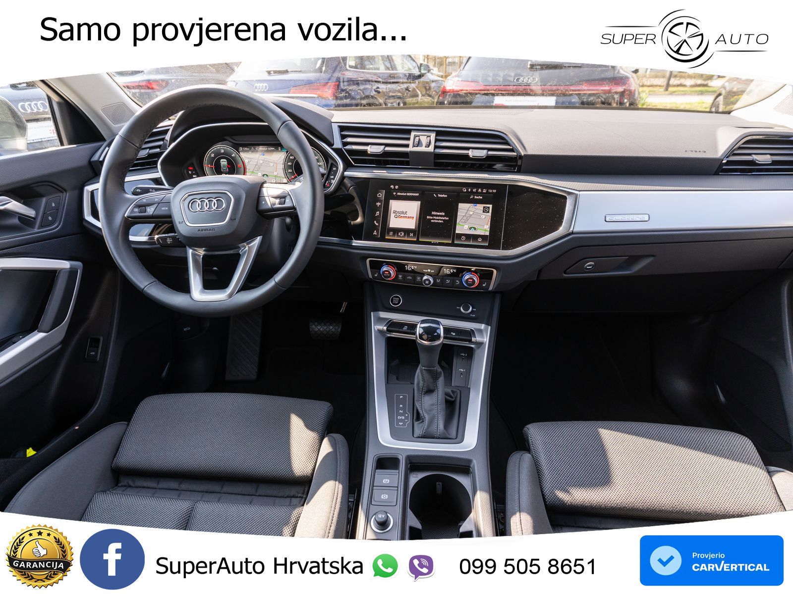 Audi Q3 40 TDI (193 KS) quattro S tronic advanced LED+GR SJED+ACC