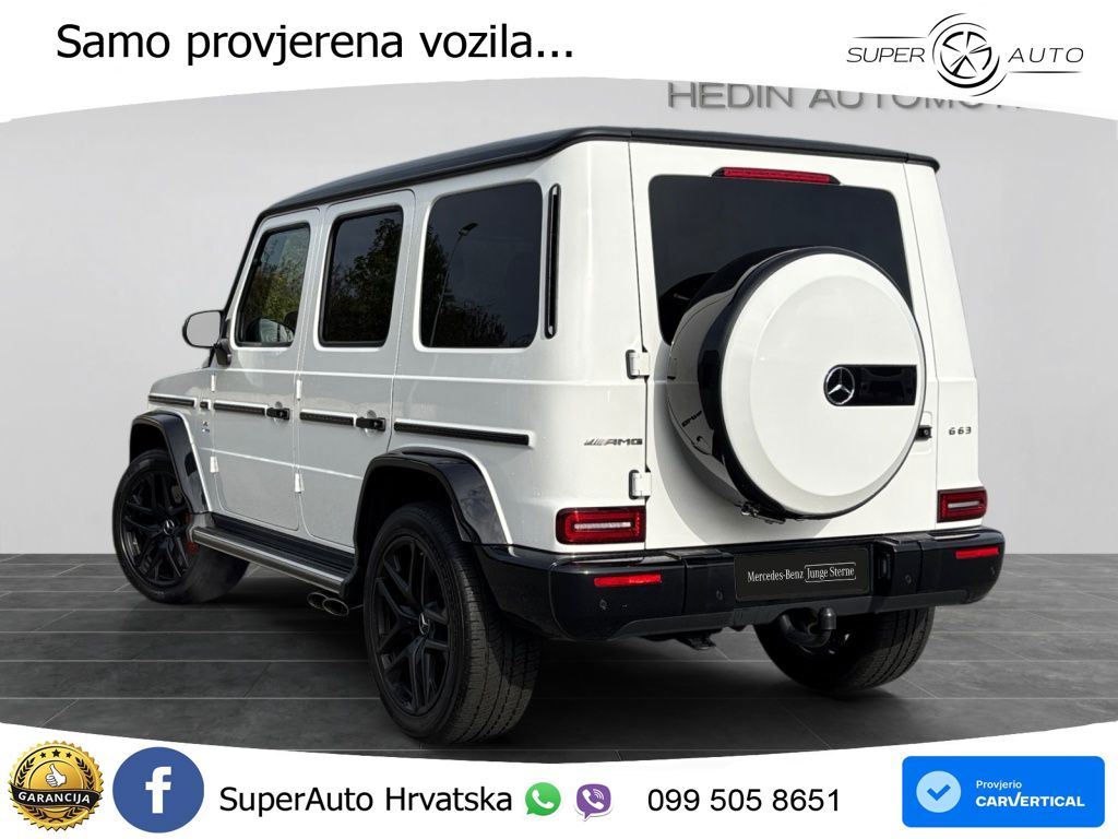 Mercedes AMG G 63 Long V8 (585 KS) 4MATIC 9G-TRONIC AMG SPEEDSHIFT TCT LED+GR SJED+ACC