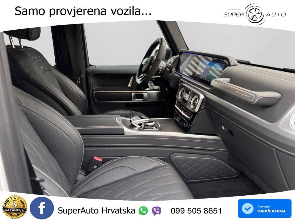 Mercedes AMG G 63 Long V8 (585 KS) 4MATIC 9G-TRONIC AMG SPEEDSHIFT TCT LED+GR SJED+ACC