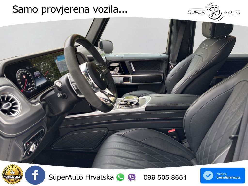 Mercedes AMG G 63 Long V8 (585 KS) 4MATIC 9G-TRONIC AMG SPEEDSHIFT TCT LED+GR SJED+ACC