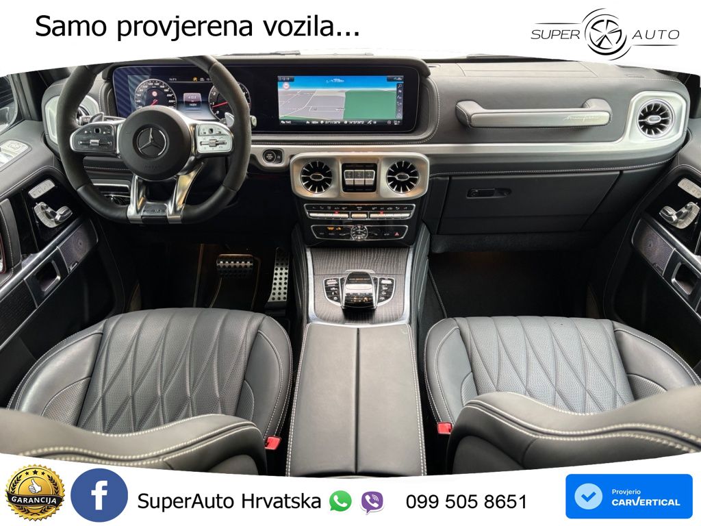Mercedes AMG G 63 Long V8 (585 KS) 4MATIC 9G-TRONIC AMG SPEEDSHIFT TCT LED+GR SJED+ACC