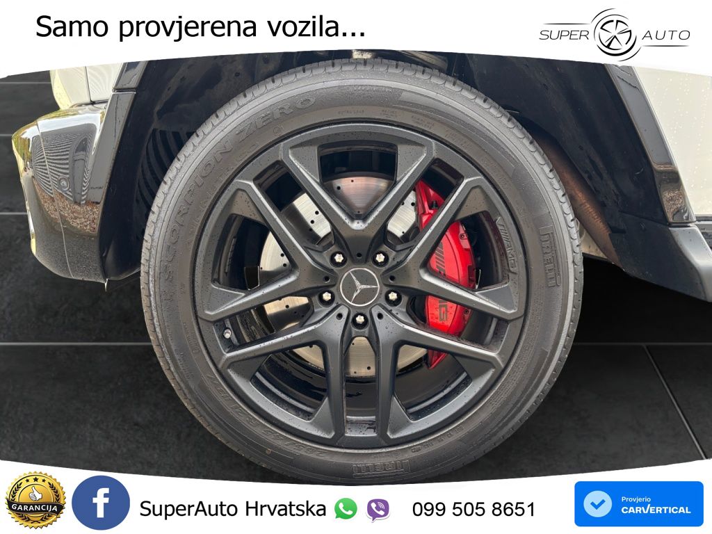 Mercedes AMG G 63 Long V8 (585 KS) 4MATIC 9G-TRONIC AMG SPEEDSHIFT TCT LED+GR SJED+ACC