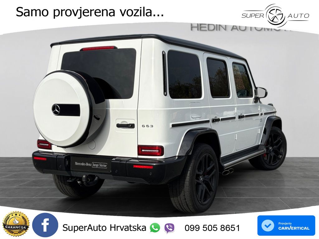 Mercedes AMG G 63 Long V8 (585 KS) 4MATIC 9G-TRONIC AMG SPEEDSHIFT TCT LED+GR SJED+ACC