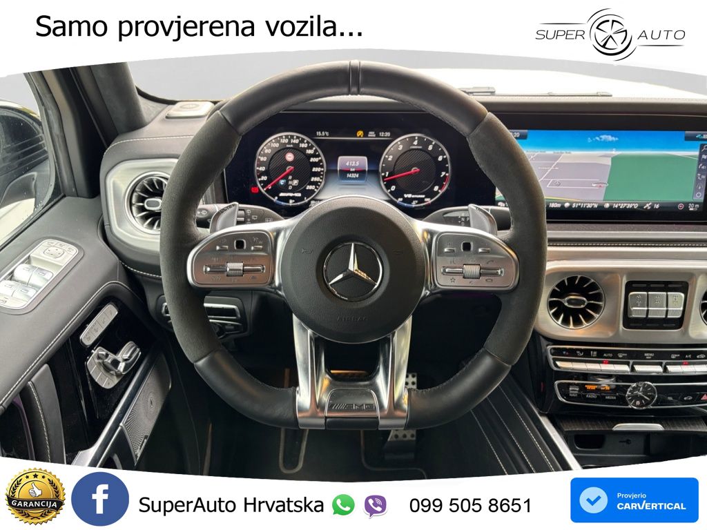 Mercedes AMG G 63 Long V8 (585 KS) 4MATIC 9G-TRONIC AMG SPEEDSHIFT TCT LED+GR SJED+ACC