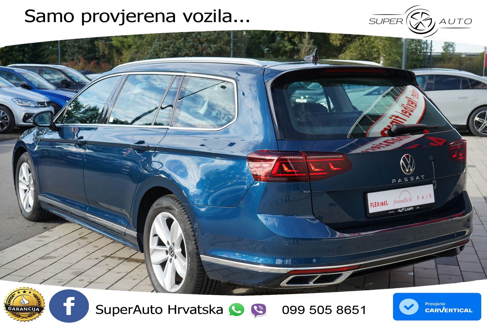 Volkswagen Passat Variant 1.5 TSI (150 KS) DSG ACT R-Line LED+GR SJED+ACC