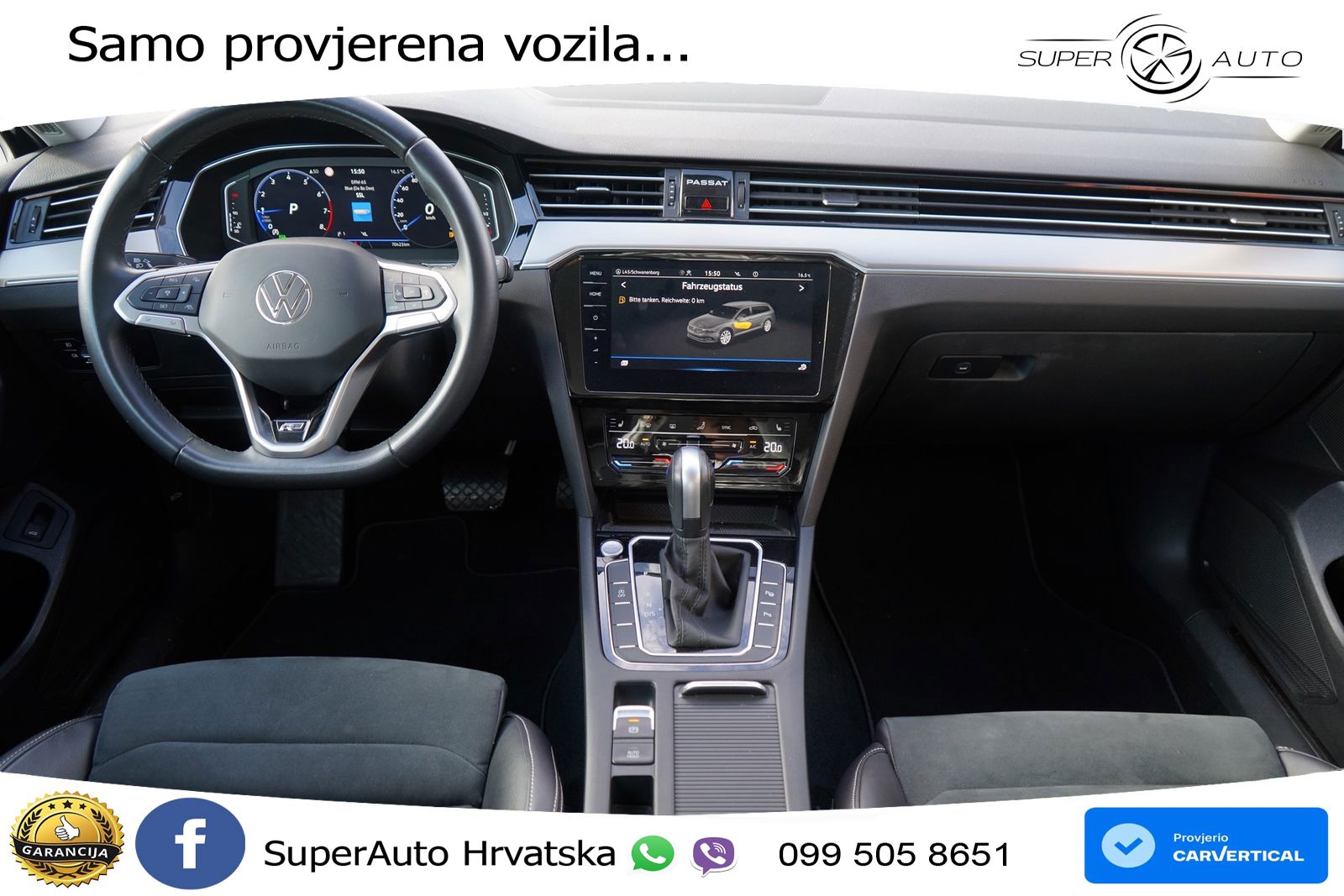 Volkswagen Passat Variant 1.5 TSI (150 KS) DSG ACT R-Line LED+GR SJED+ACC