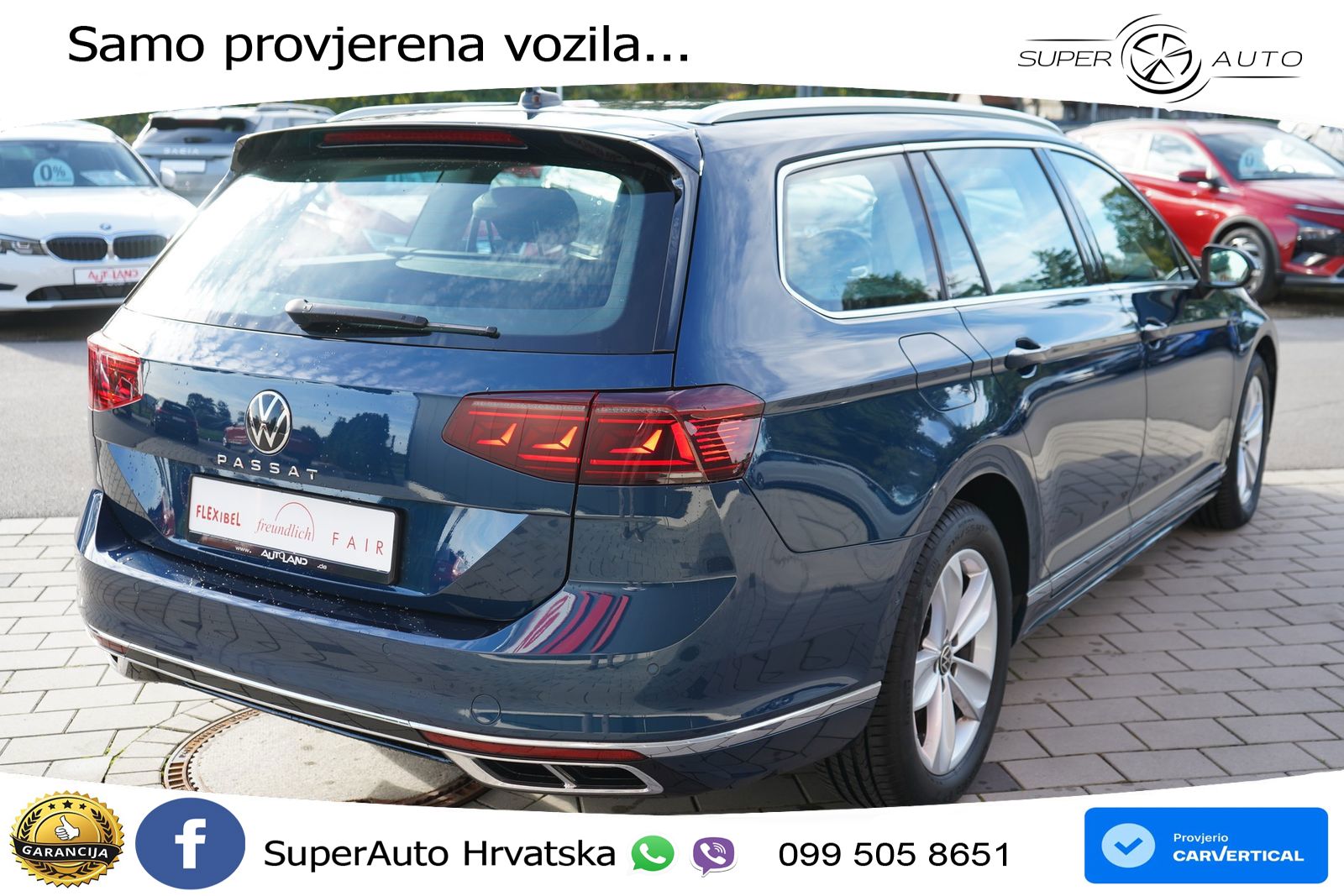 Volkswagen Passat Variant 1.5 TSI (150 KS) DSG ACT R-Line LED+GR SJED+ACC