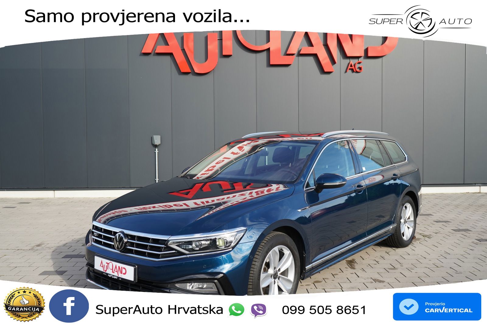 Volkswagen Passat Variant 1.5 TSI (150 KS) DSG ACT R-Line LED+GR SJED+ACC