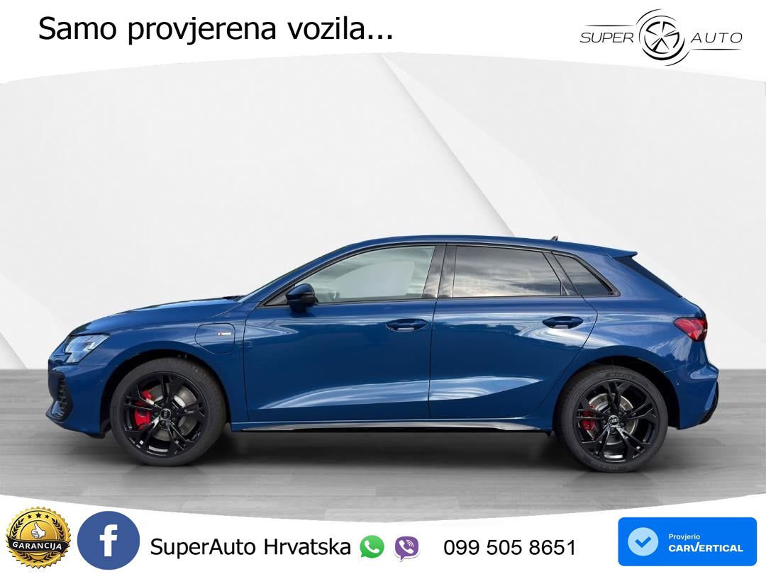 Audi A3 45 TFSIe (272 KS) S tronic S line MATRIX+GR SJED+KAM