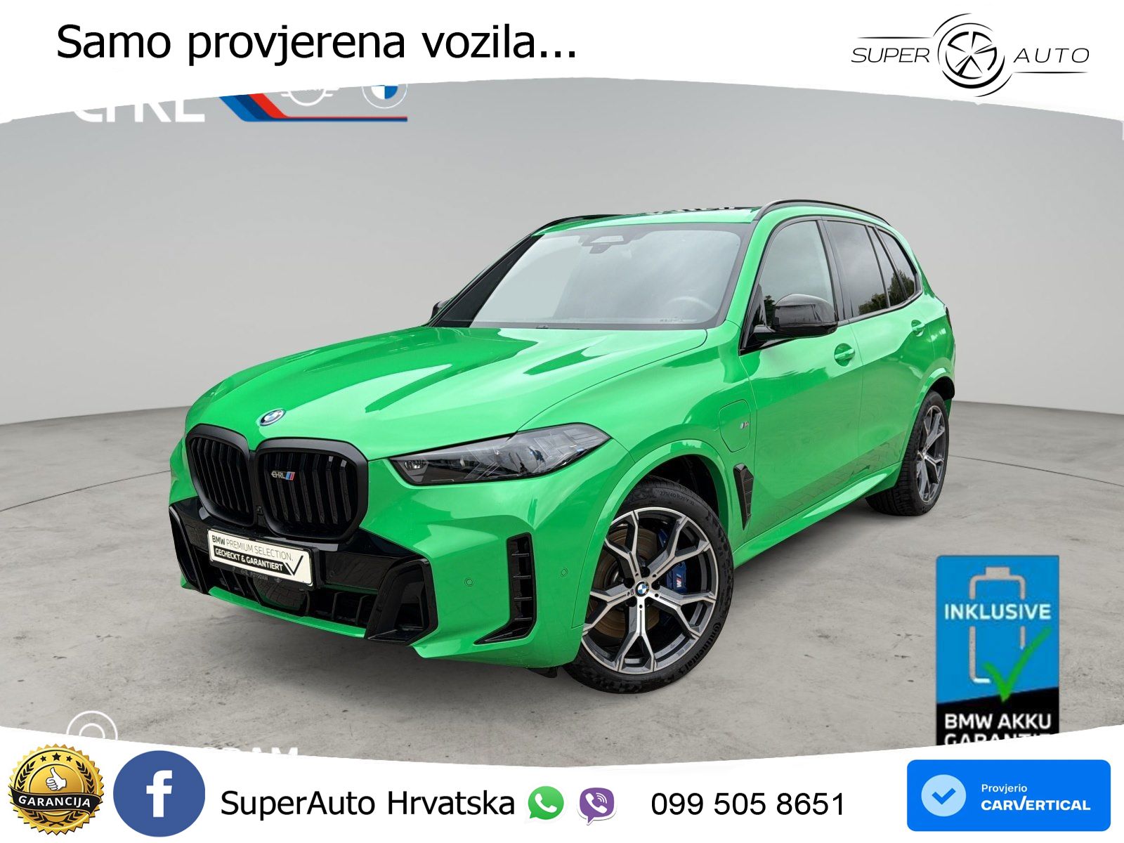 BMW X5 50e (489 KS) xDrive Steptronic LED+GR SJED+ACC