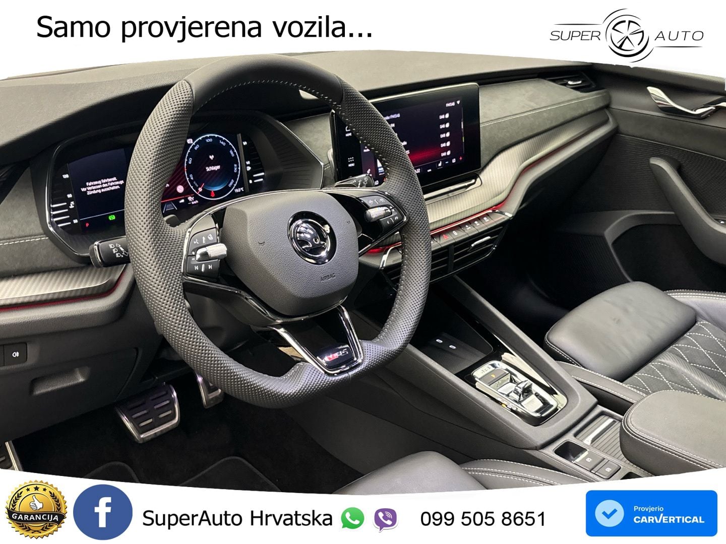 Škoda Octavia Combi RS 2.0 TDI (200 KS) 4x4 DSG MATRIX+GR SJED+KAM