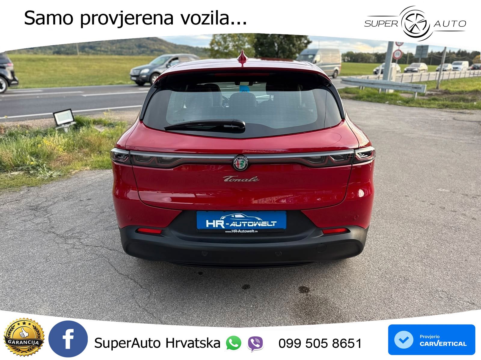 Alfa Romeo Tonale 1.5 Turbo (130 KS) 48V-Hybrid TCT LED+GR SJED+ACC
