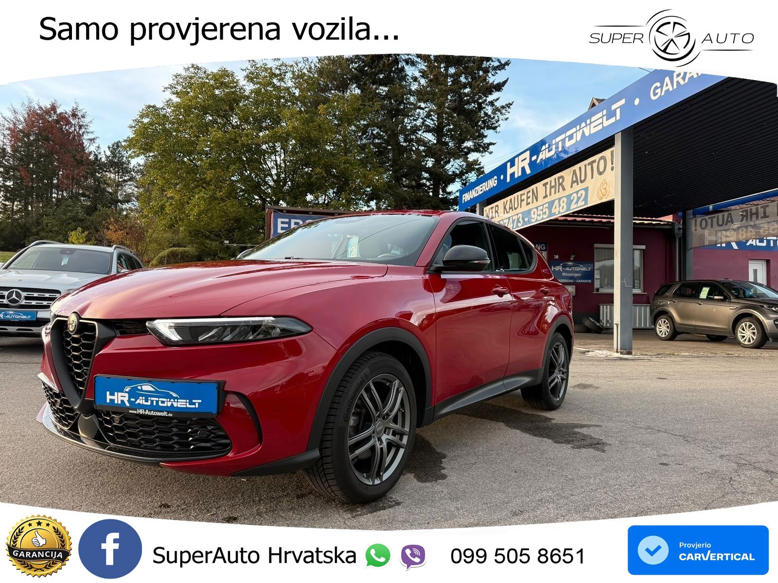 Alfa Romeo Tonale 1.5 Turbo (130 KS) 48V-Hybrid TCT LED+GR SJED+ACC