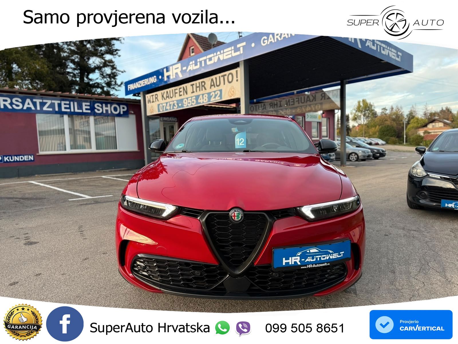 Alfa Romeo Tonale 1.5 Turbo (130 KS) 48V-Hybrid TCT LED+GR SJED+ACC