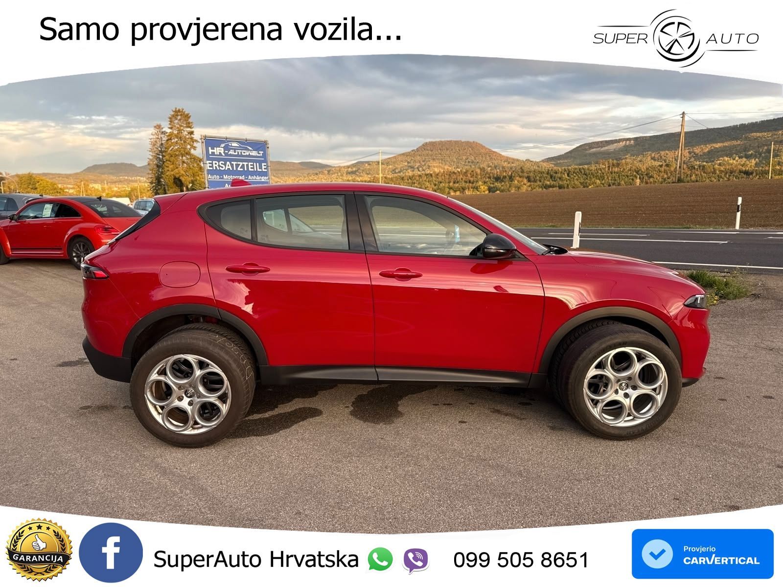 Alfa Romeo Tonale 1.5 Turbo (130 KS) 48V-Hybrid TCT LED+GR SJED+ACC