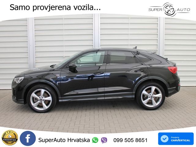 Audi Q3 II Sportback 40 TFSI (190 KS) quattro S tronic S line LED+GR SJED+ACC