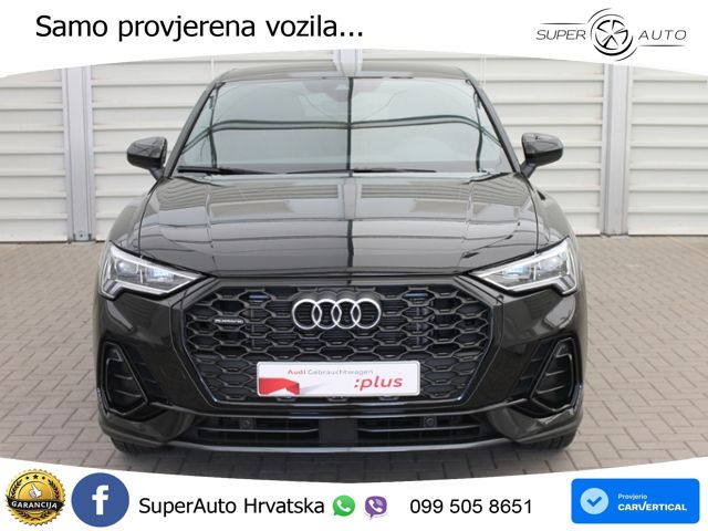 Audi Q3 II Sportback 40 TFSI (190 KS) quattro S tronic S line LED+GR SJED+ACC