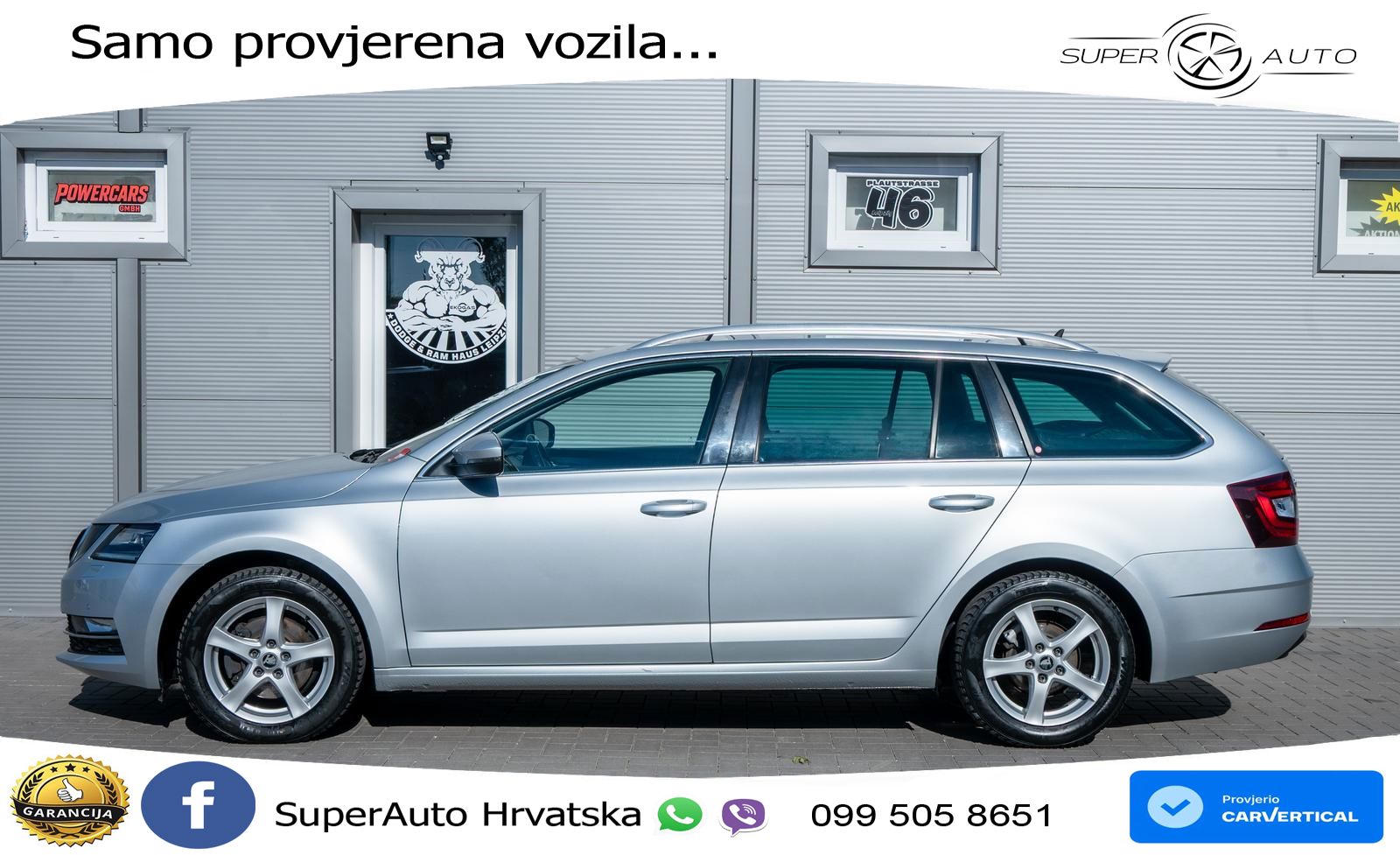 Škoda Octavia Combi 2.0 TDI (150 KS) DSG LED+GR SJED+ACC