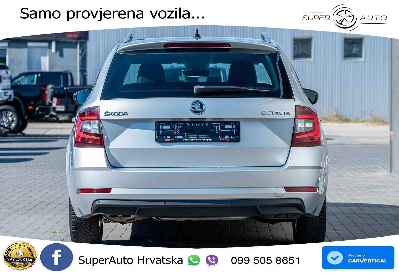 Škoda Octavia Combi 2.0 TDI (150 KS) DSG LED+GR SJED+ACC