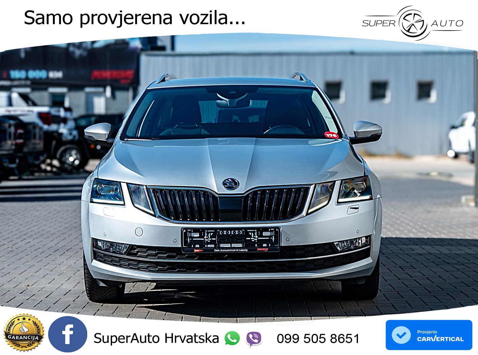 Škoda Octavia Combi 2.0 TDI (150 KS) DSG LED+GR SJED+ACC