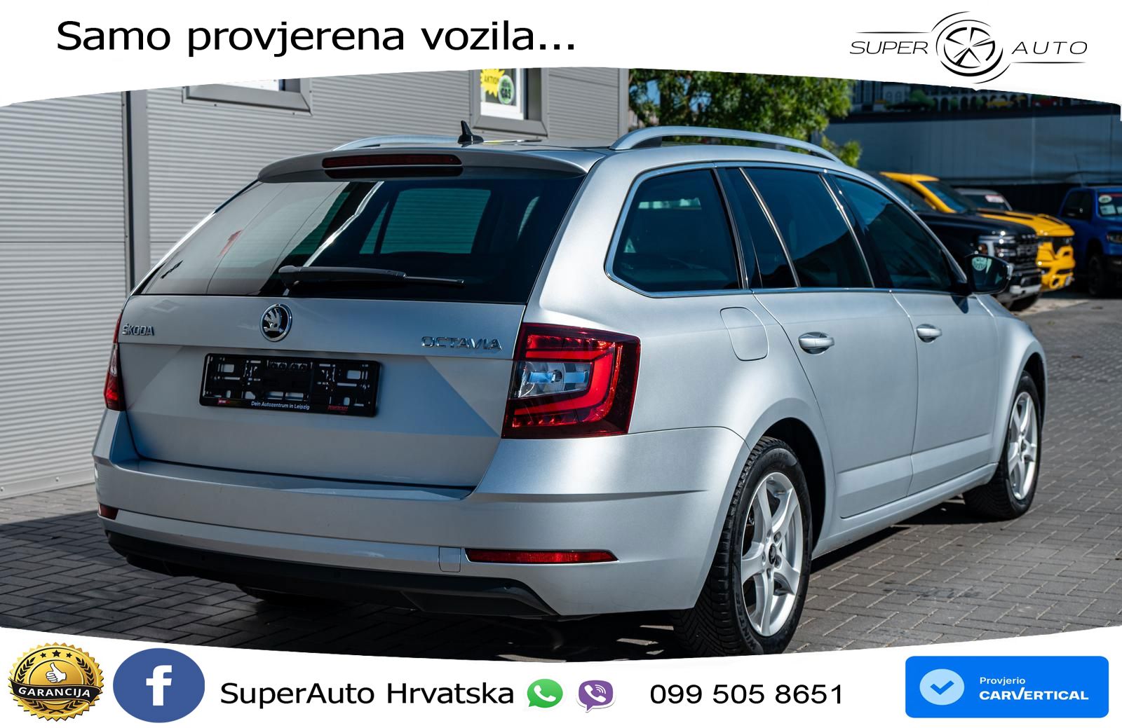 Škoda Octavia Combi 2.0 TDI (150 KS) DSG LED+GR SJED+ACC