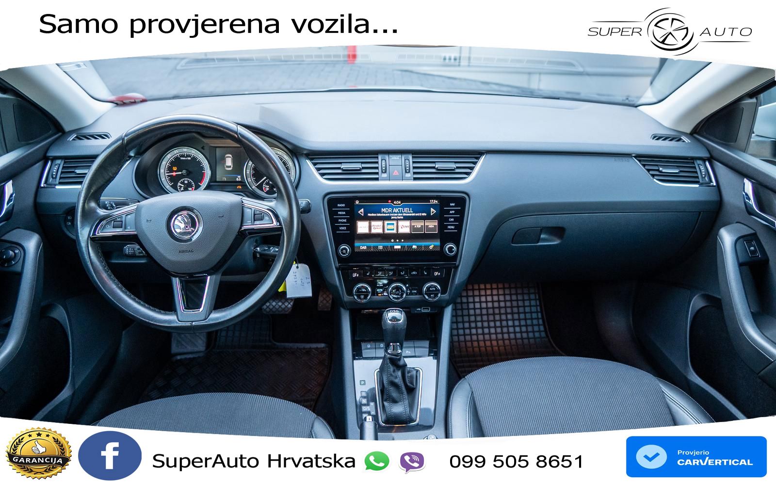Škoda Octavia Combi 2.0 TDI (150 KS) DSG LED+GR SJED+ACC