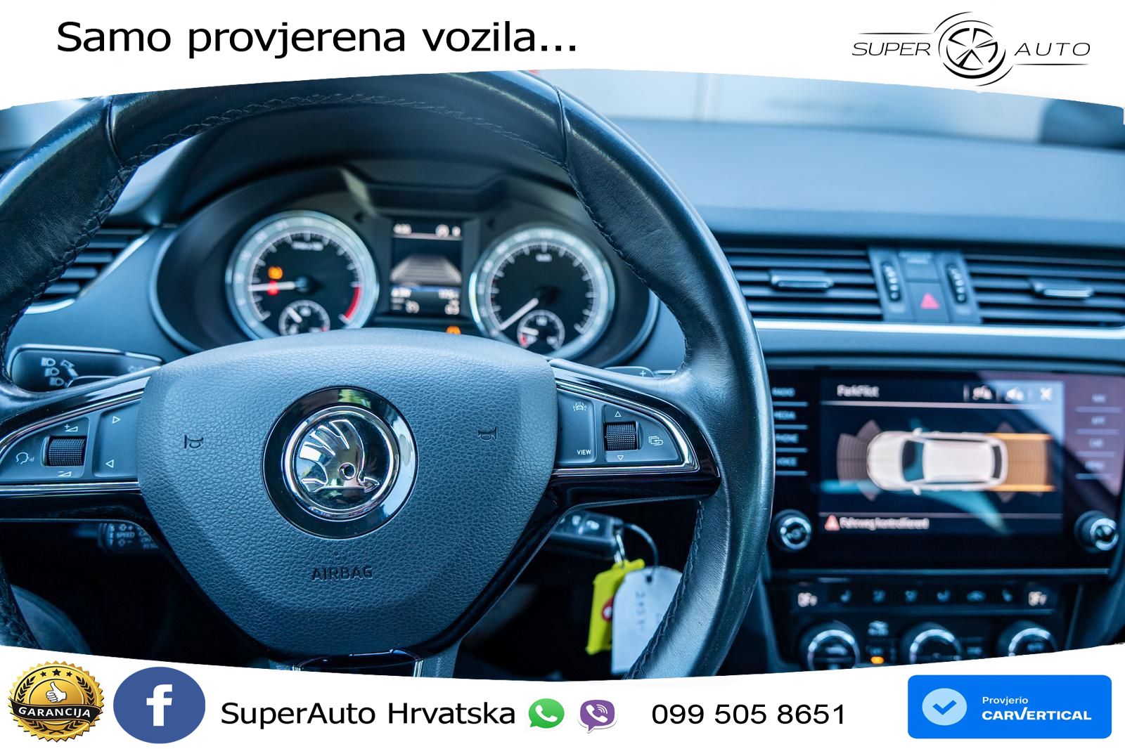 Škoda Octavia Combi 2.0 TDI (150 KS) DSG LED+GR SJED+ACC