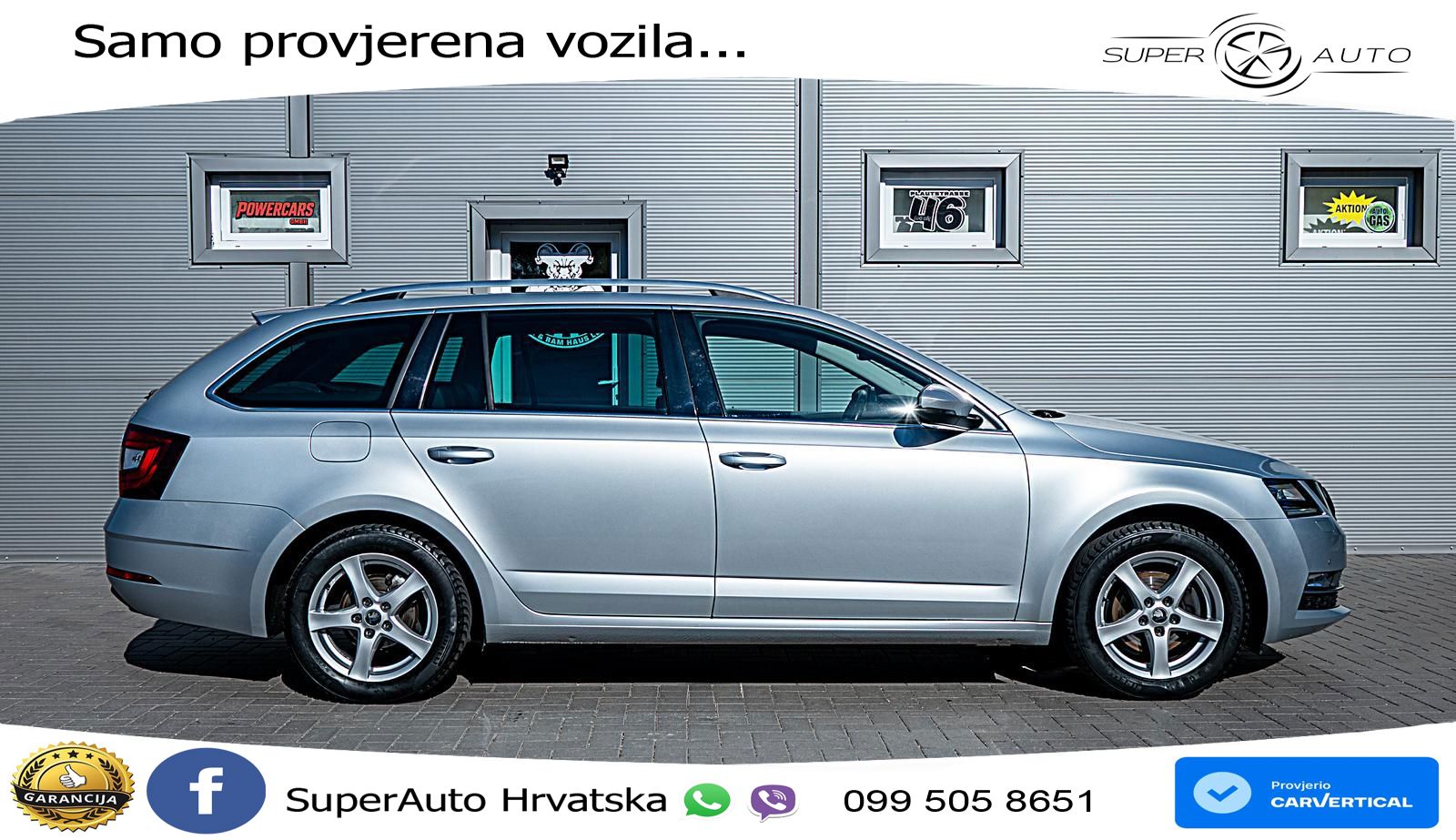 Škoda Octavia Combi 2.0 TDI (150 KS) DSG LED+GR SJED+ACC
