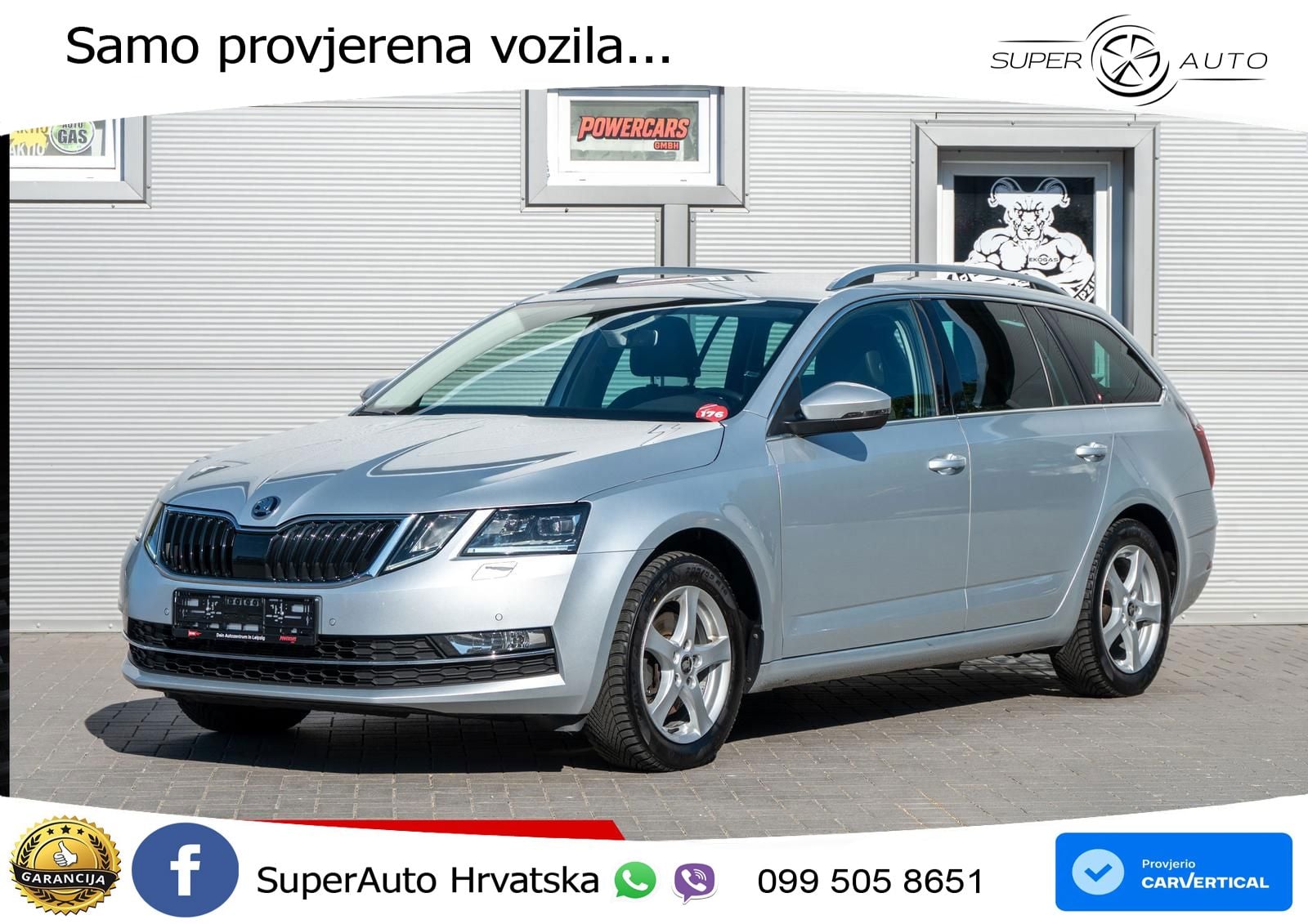 Škoda Octavia Combi 2.0 TDI (150 KS) DSG LED+GR SJED+ACC