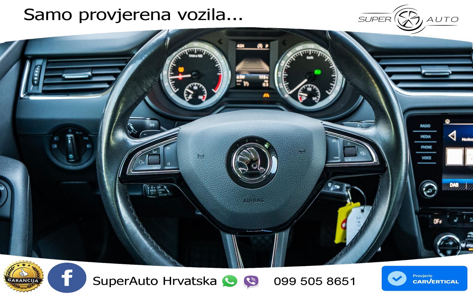 Škoda Octavia Combi 2.0 TDI (150 KS) DSG LED+GR SJED+ACC