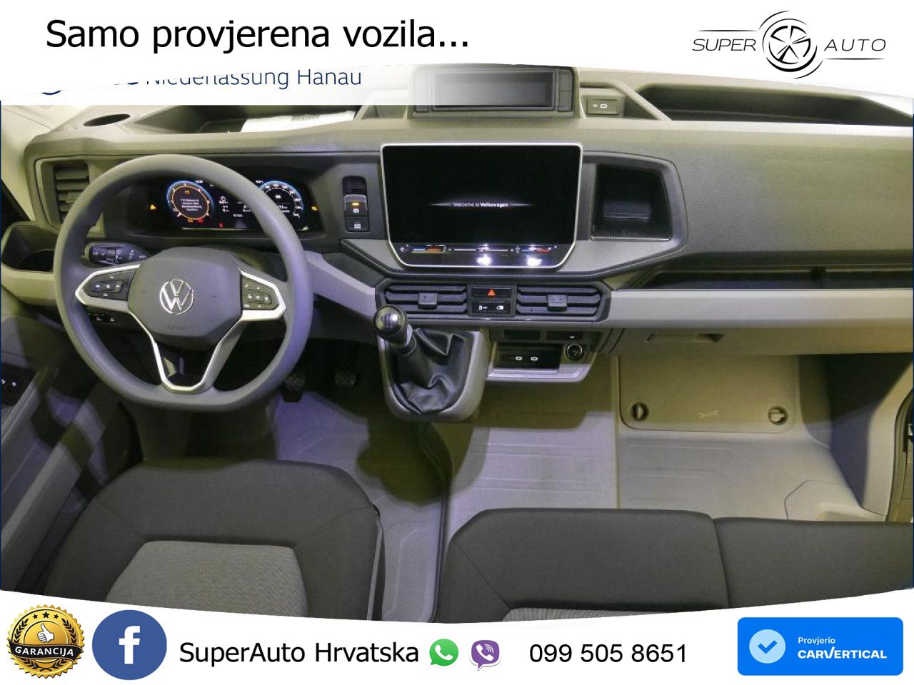 Volkswagen Crafter Kasten lang Vorb. AHK Klima Vorb. Digi 140 KS