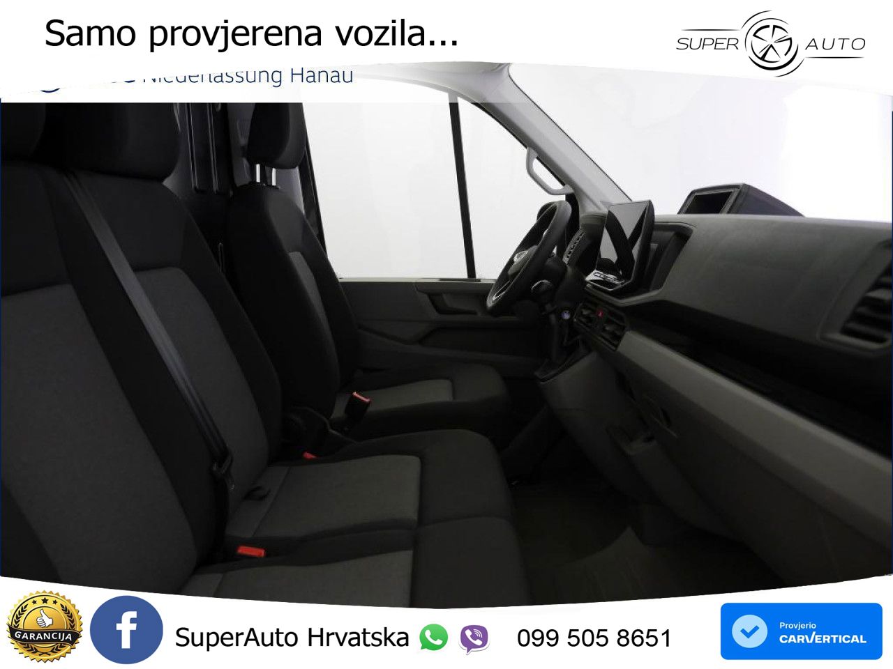Volkswagen Crafter Kasten lang Vorb. AHK Klima Vorb. Digi 140 KS