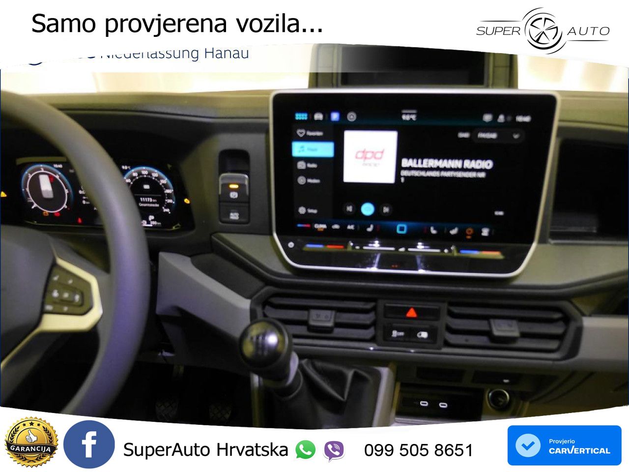 Volkswagen Crafter Kasten lang Vorb. AHK Klima Vorb. Digi 140 KS