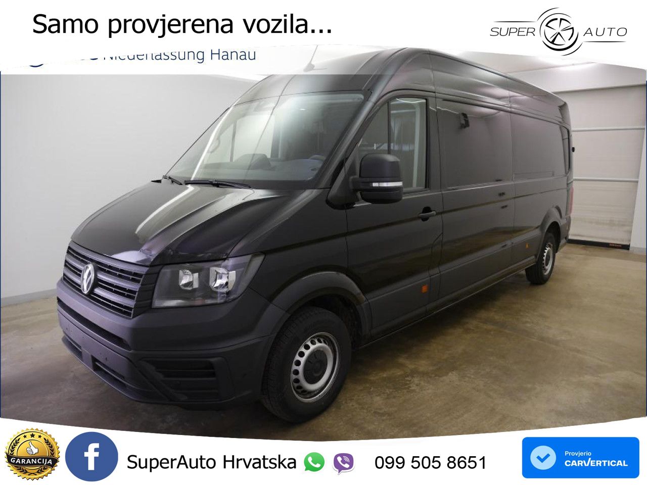 Volkswagen Crafter Kasten lang Vorb. AHK Klima Vorb. Digi 140 KS