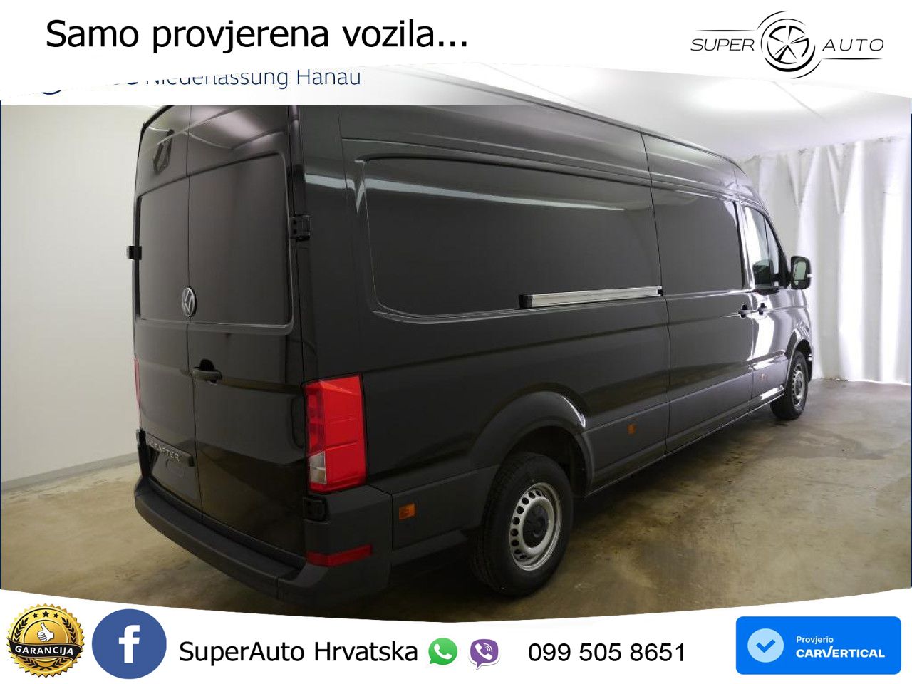 Volkswagen Crafter Kasten lang Vorb. AHK Klima Vorb. Digi 140 KS