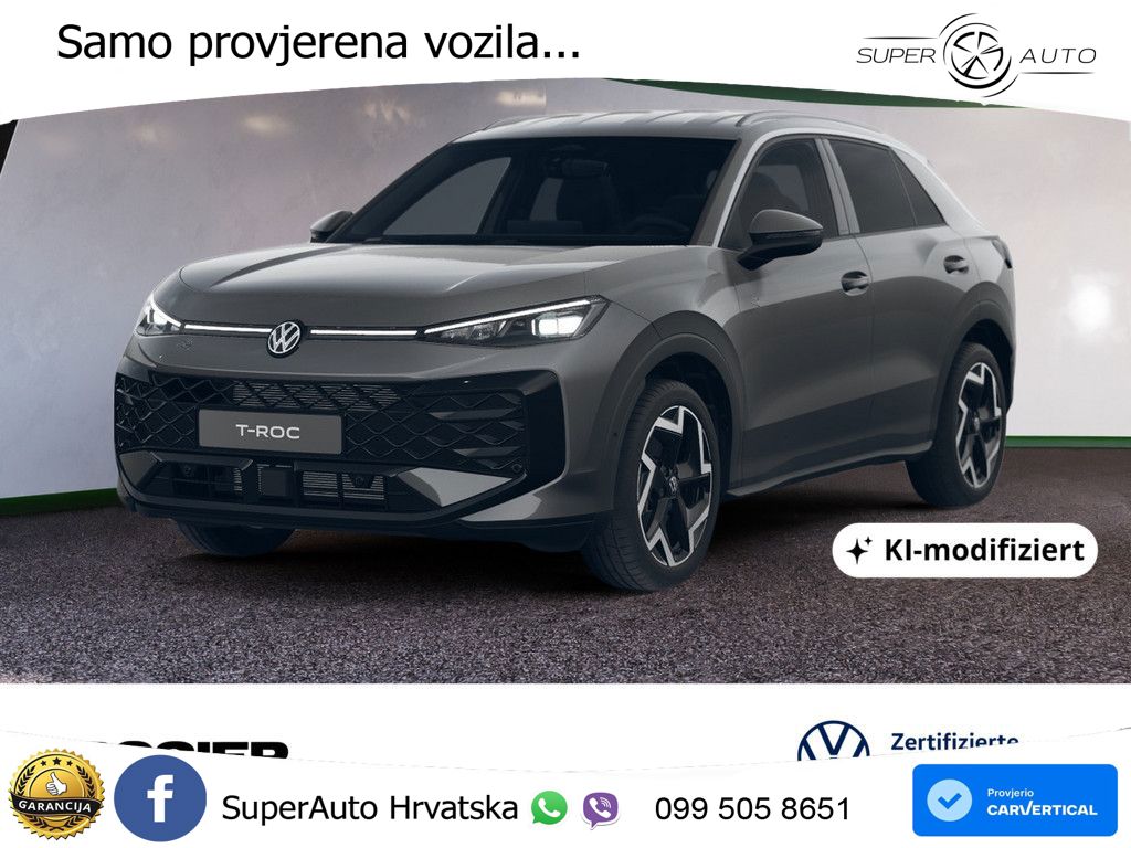 Volkswagen T-Roc 1.5 eTSI (150 KS)  DSG R-Line MATRIX+GR SJED+KAM