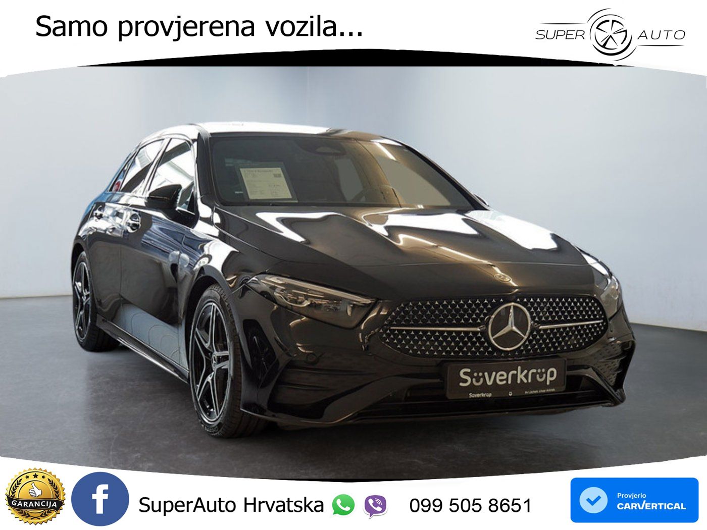 Mercedes-Benz A 200d 8G-DCT AMG LED+GR SJED+ACC