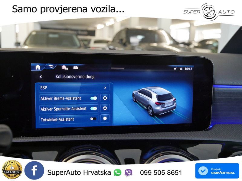 Mercedes-Benz A 200d 8G-DCT AMG LED+GR SJED+ACC