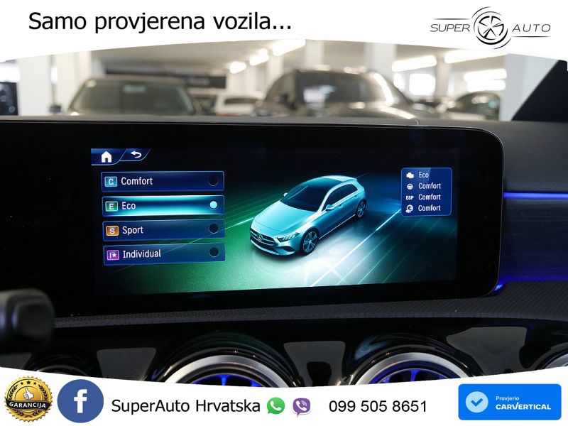 Mercedes-Benz A 200d 8G-DCT AMG LED+GR SJED+ACC