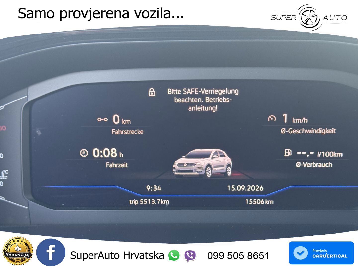 Volkswagen T-Roc I 2.0 TDI (150 KS) DSG LED+GR SJED+ACC